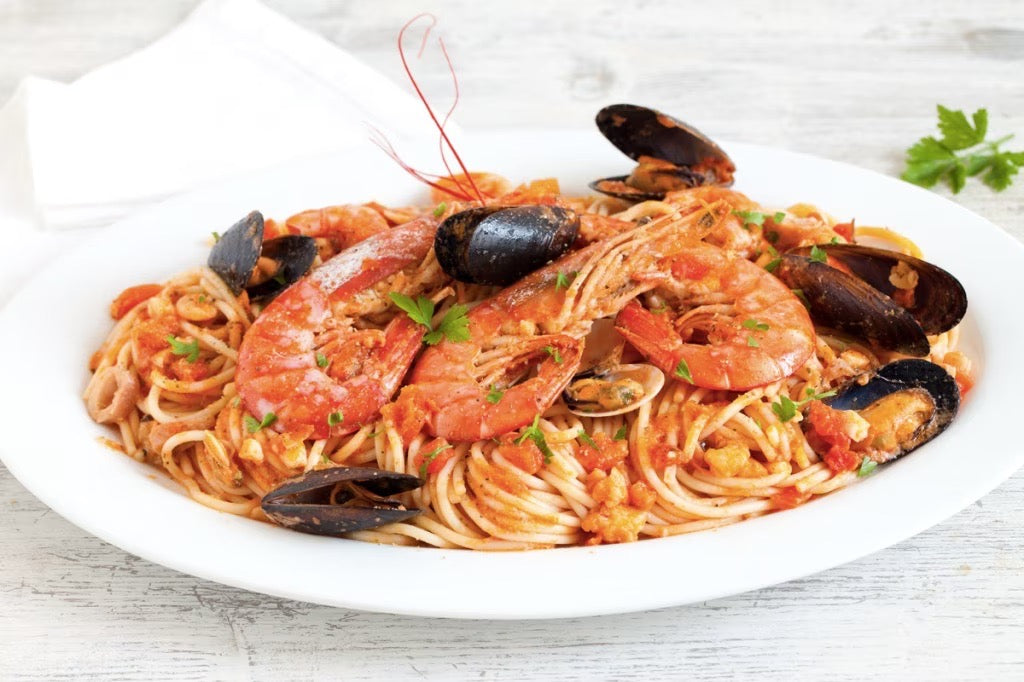 Pâtes Sauce au Fruits de Mer